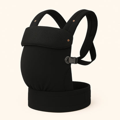 Ergonomic Cotton Baby Carrier – Adjustable Front & Back Carry, Breathable and Comfortable