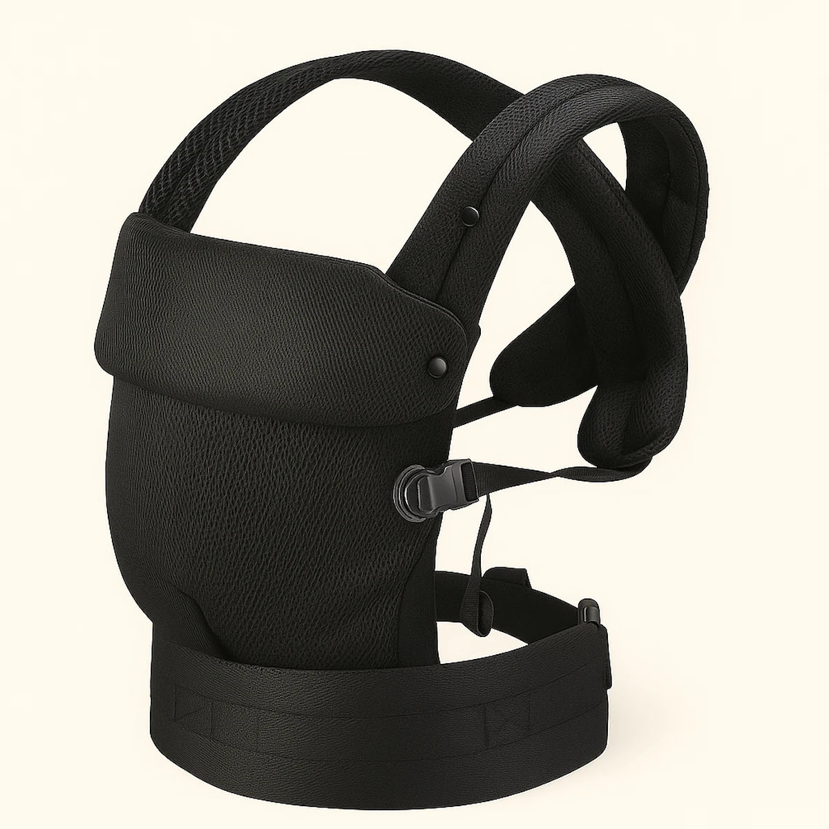 Ergonomic Cotton Baby Carrier – Adjustable Front & Back Carry, Breathable and Comfortable