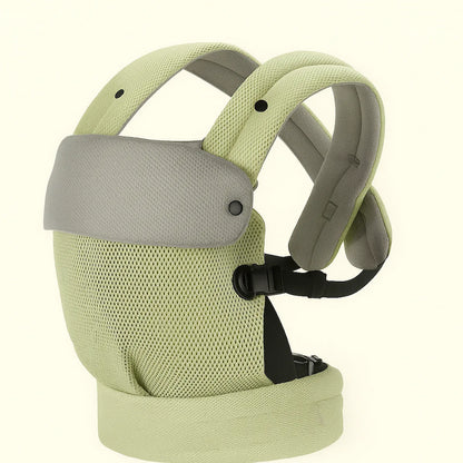 Ergonomic Cotton Baby Carrier – Adjustable Front & Back Carry, Breathable and Comfortable